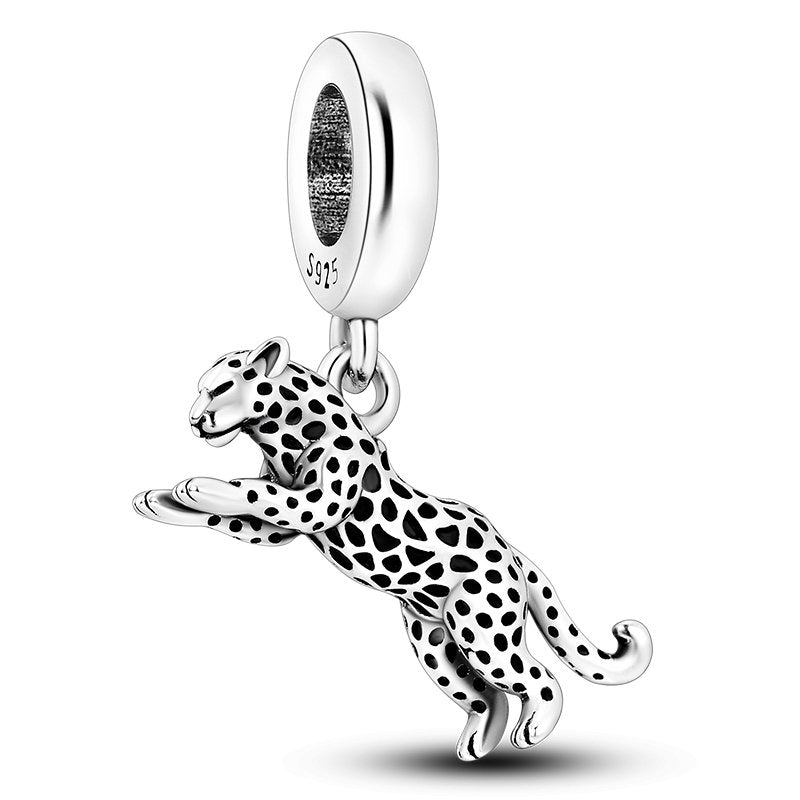 Leopard Pendant Charm The Silver Goose SA - Main Image