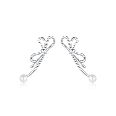 Bow Knot Earrings - The Silver Goose SA