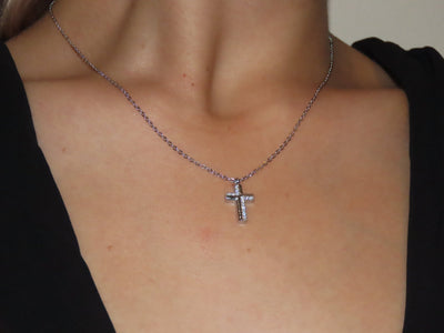 Cross Pendant Necklace - The Silver Goose SA