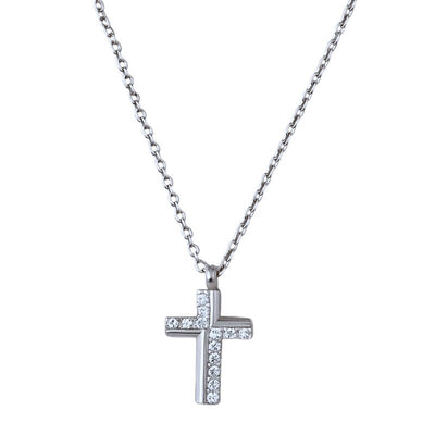Cross Pendant Necklace - The Silver Goose SA
