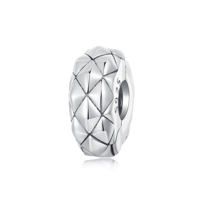 Diamoned Pattern Clip Stopper - The Silver Goose SA