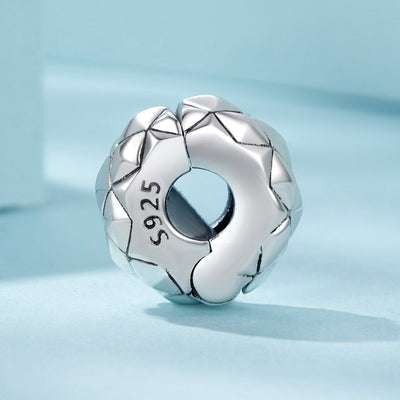 Diamoned Pattern Clip Stopper - The Silver Goose SA