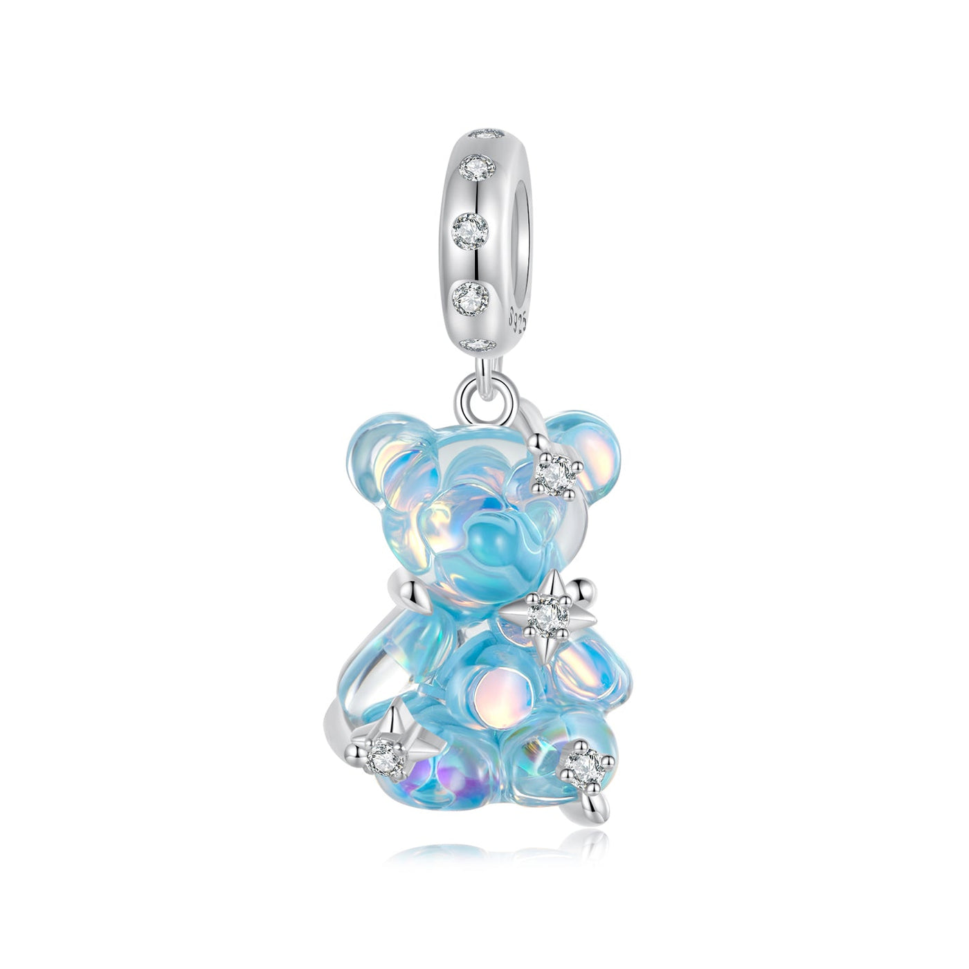 Dreamy Bear Pendant Charm - The Silver Goose SA