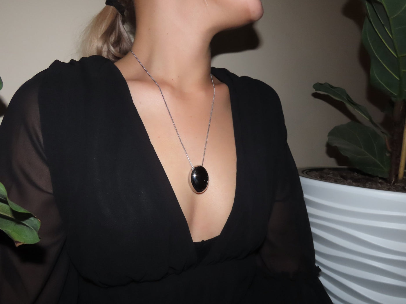 Drop Pendant Necklace - The Silver Goose SA