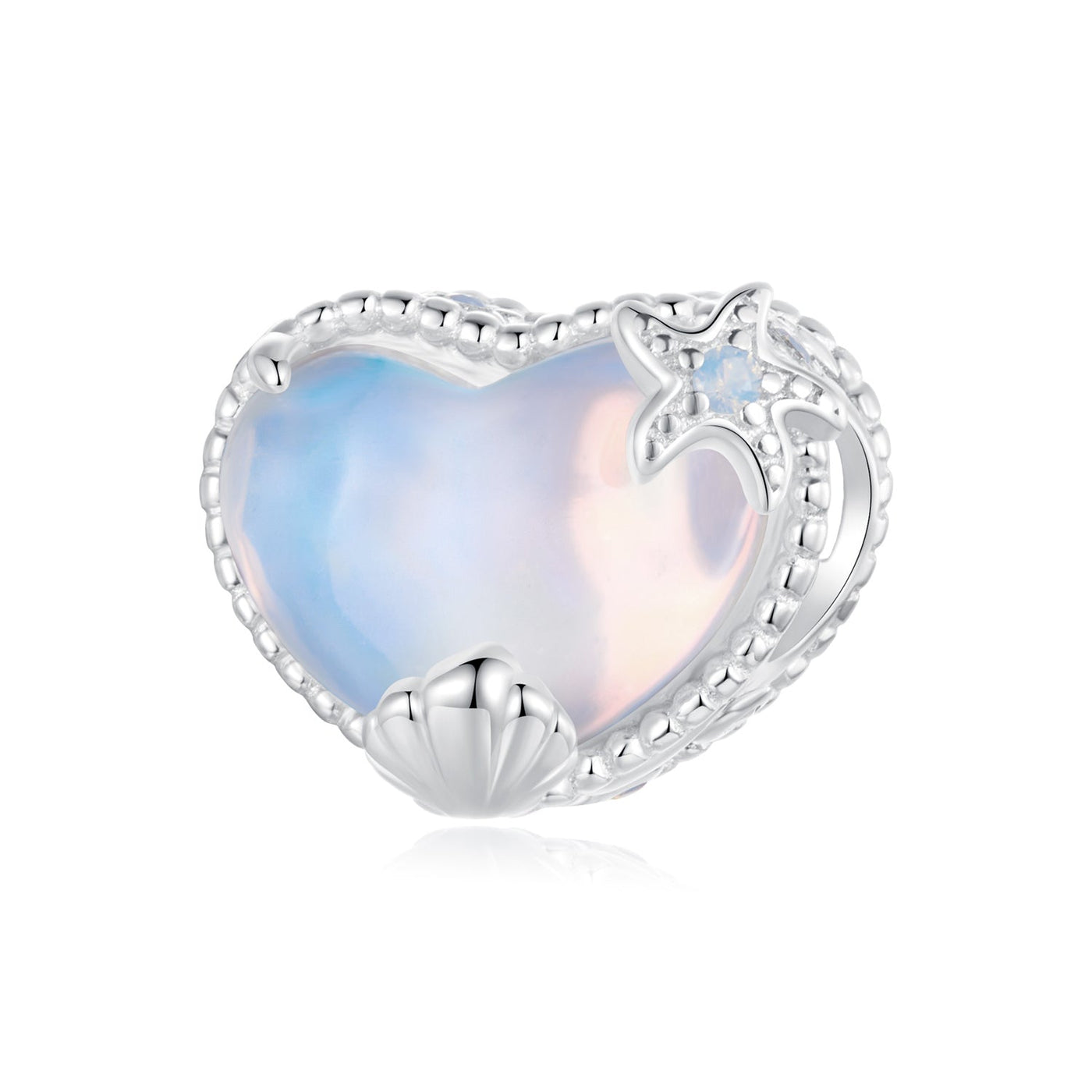Heart Ocean Charm - The Silver Goose SA