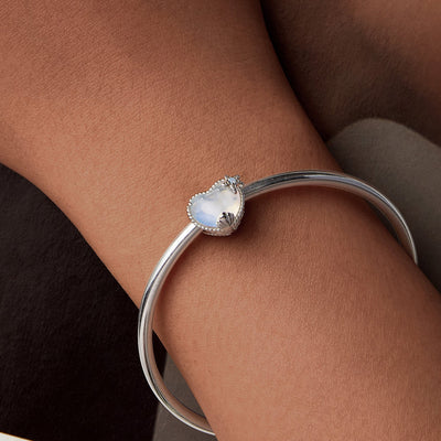 Heart Ocean Charm - The Silver Goose SA