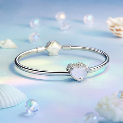 Heart Ocean Charm - The Silver Goose SA