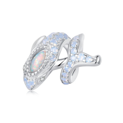 Pearly Whale Charm - The Silver Goose SA