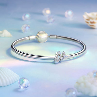 Pearly Whale Charm - The Silver Goose SA