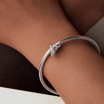 Pearly Whale Charm - The Silver Goose SA