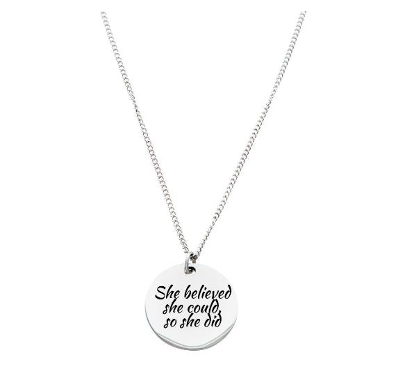 Personalised Necklace - The Silver Goose SA