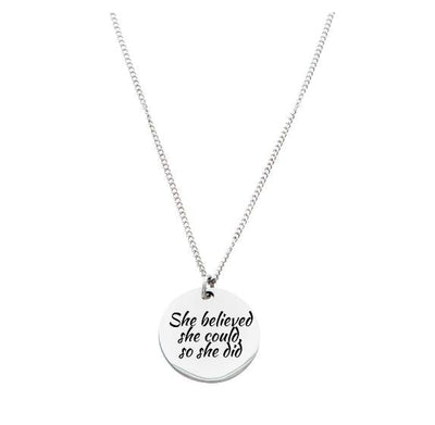 Personalised Necklace - The Silver Goose SA