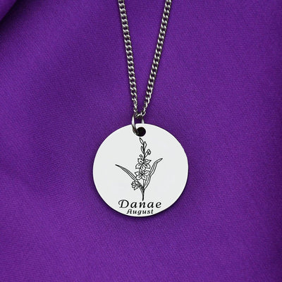 Personalized Necklace - The Silver Goose SA