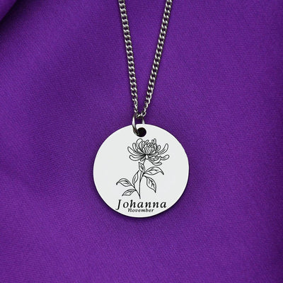 Personalized Necklace - The Silver Goose SA