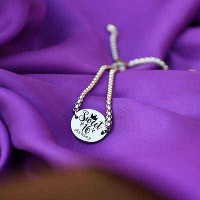 Personalized Tennis Bracelet - The Silver Goose SA