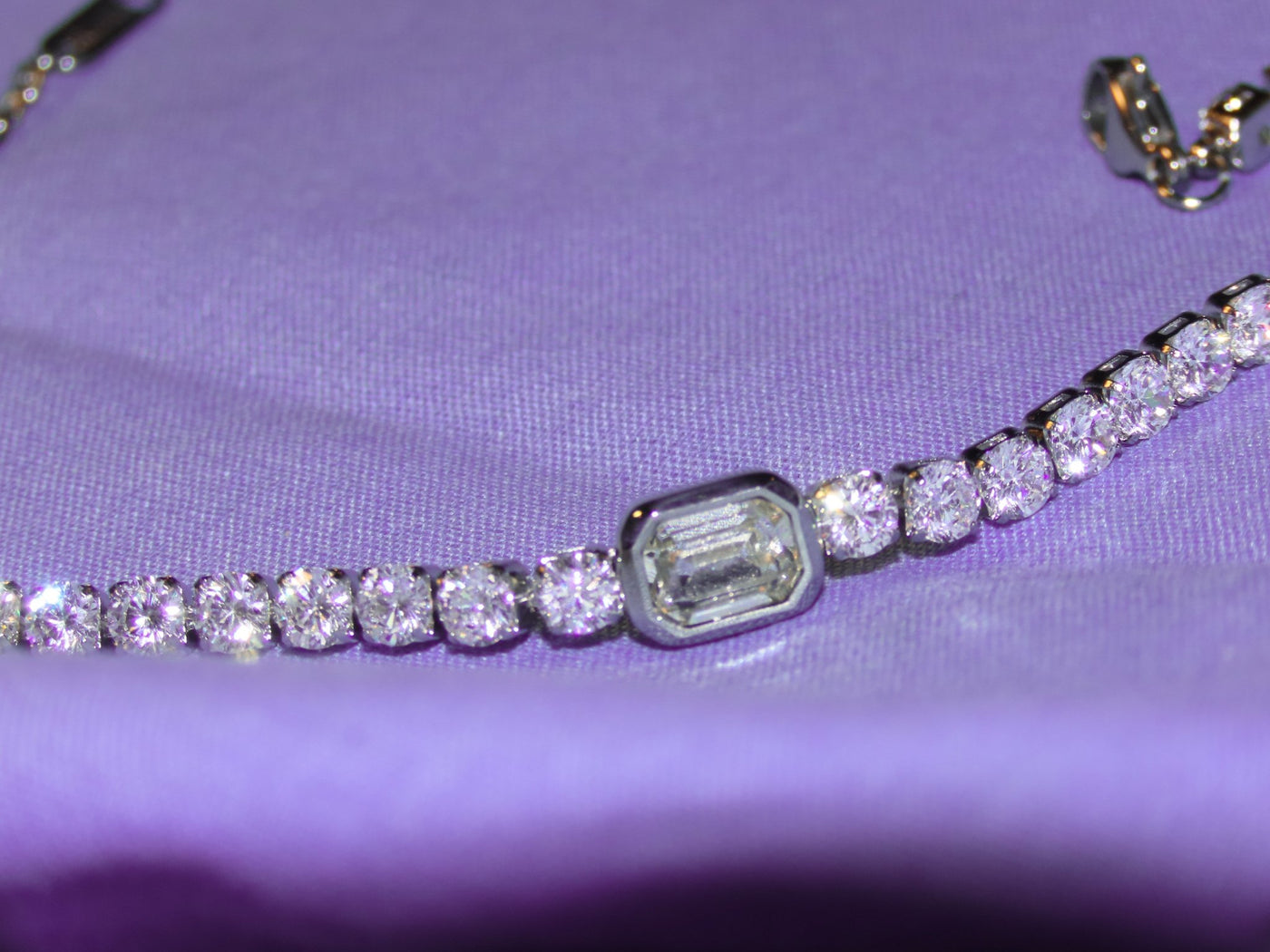 Radiant Stone Tennis Bracelet - The Silver Goose SA