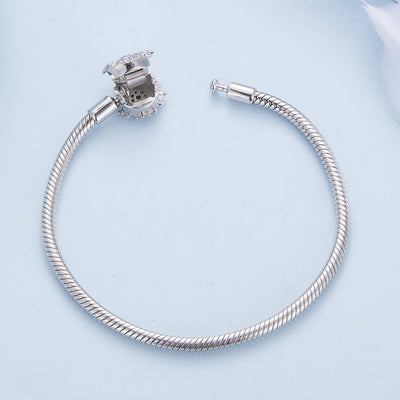Sunflower Snake Chain Bracelet - The Silver Goose SA