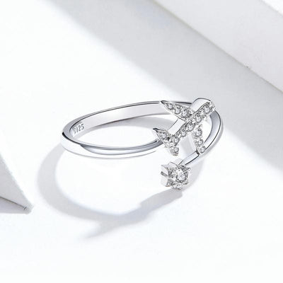Aeroplane Ring - The Silver Goose SA