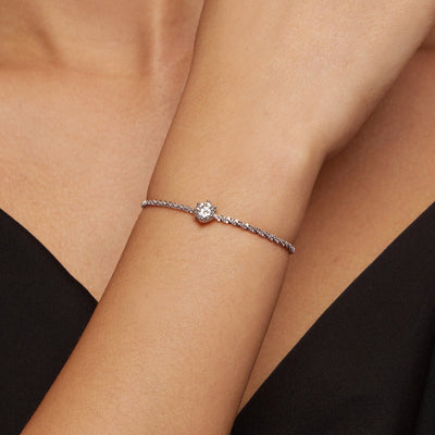 Alice Moissanite Strand Bracelet - The Silver Goose SA