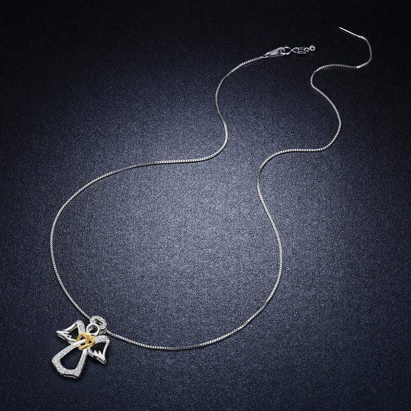 Angel Pendant Necklace - The Silver Goose SA
