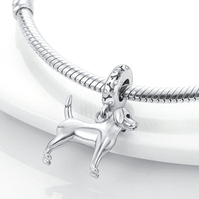 Beagle Pendant Charm - The Silver Goose SA