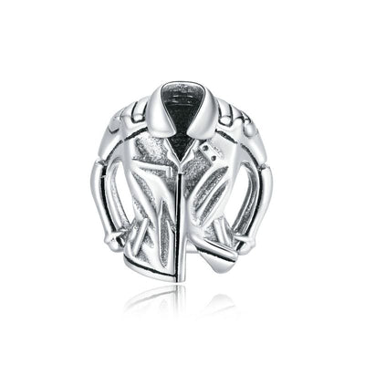 Biker Jacket Charm - The Silver Goose SA