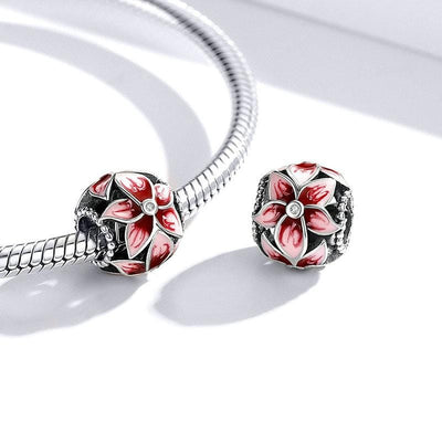Blooming Flower Bead Charm - The Silver Goose SA
