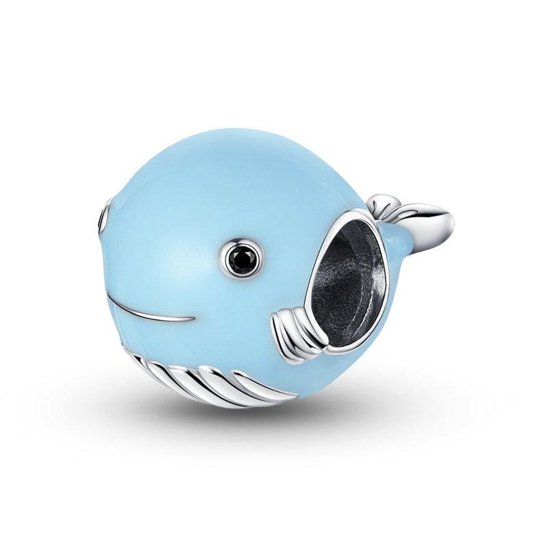 Blue Whale Charm - The Silver Goose SA