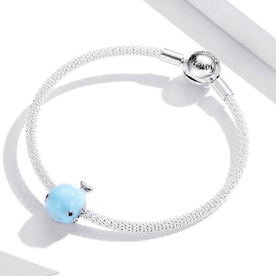 Blue Whale Charm - The Silver Goose SA