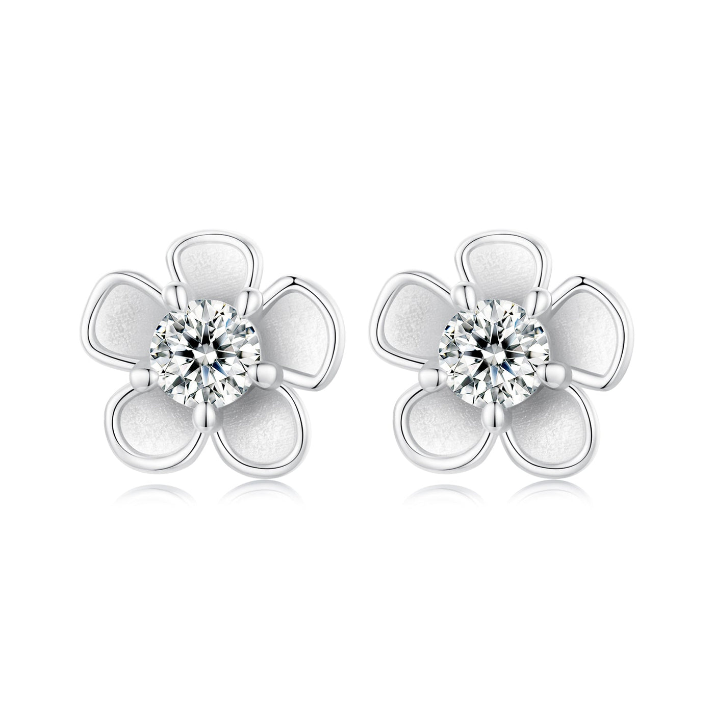 Brooke Moissanite Earrings - The Silver Goose SA