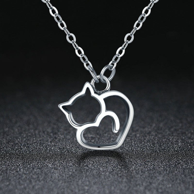 Cat Necklace - The Silver Goose SA