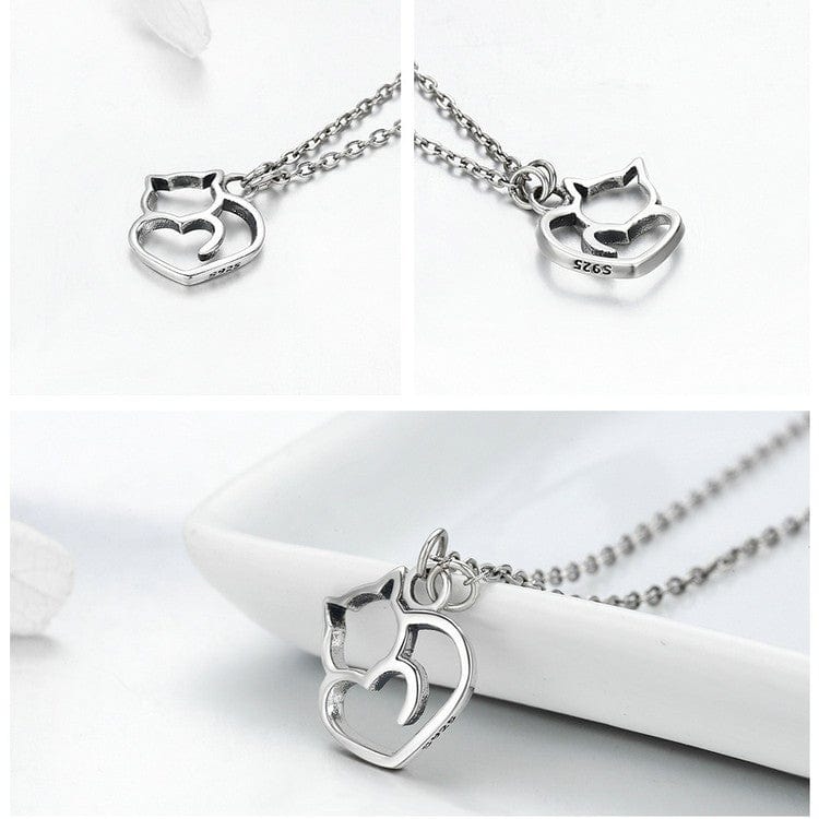 Cat Necklace - The Silver Goose SA