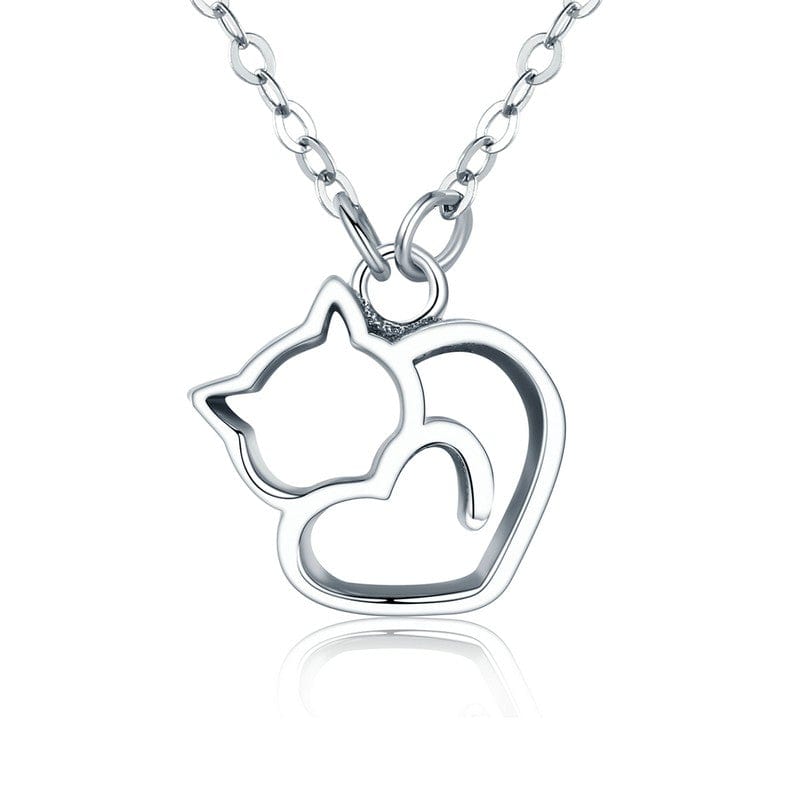 Cat Necklace - The Silver Goose SA