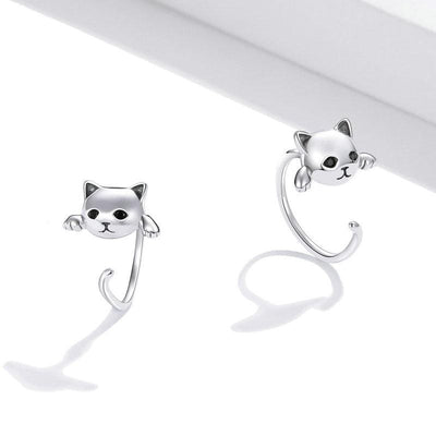 Cat Tail Earrings - The Silver Goose SA