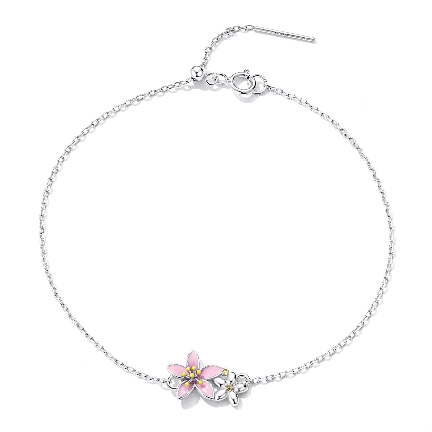 Cherry Blossom Strand Bracelet - The Silver Goose SA