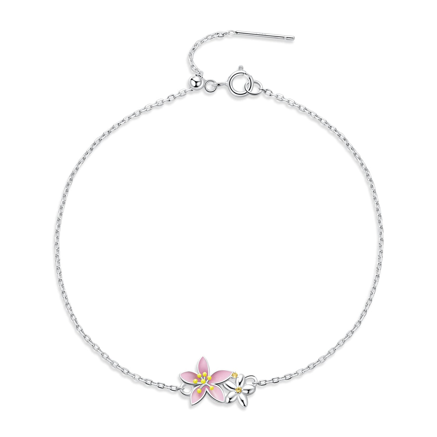 Cherry Blossom Strand Bracelet - The Silver Goose SA