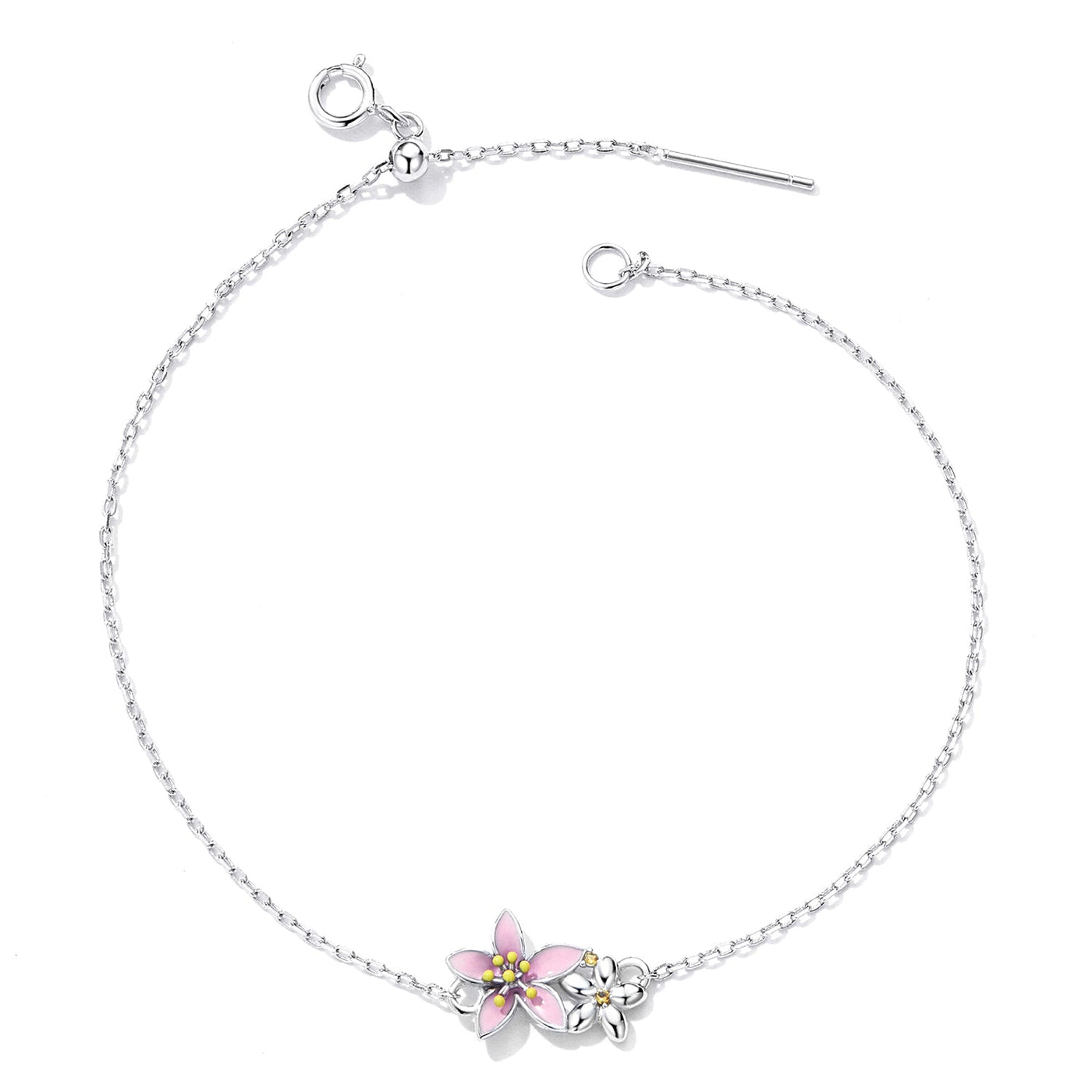 Cherry Blossom Strand Bracelet - The Silver Goose SA