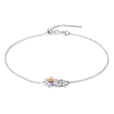 Cherry Blossom Strand Bracelet - The Silver Goose SA