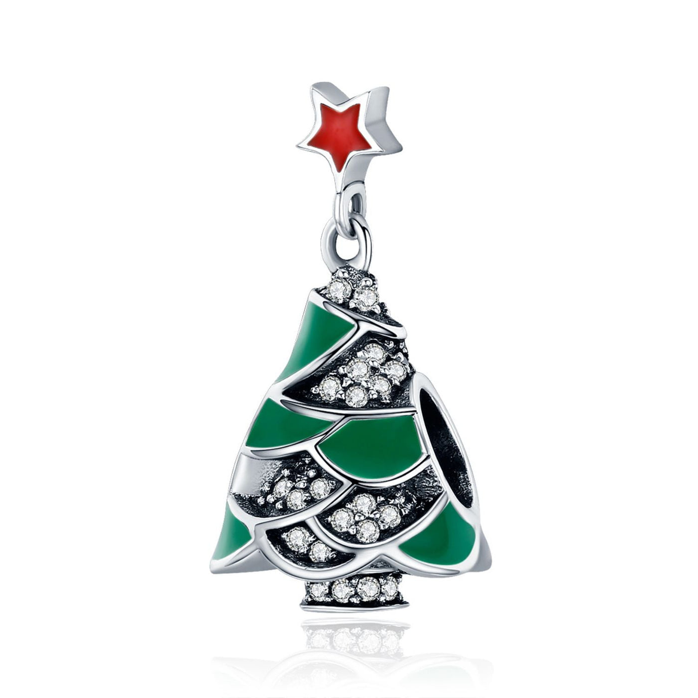 Christmas Tree Charm - The Silver Goose SA
