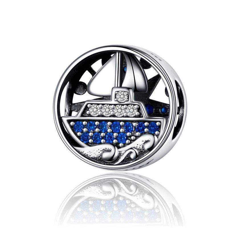 Compass Boat Charm - The Silver Goose SA
