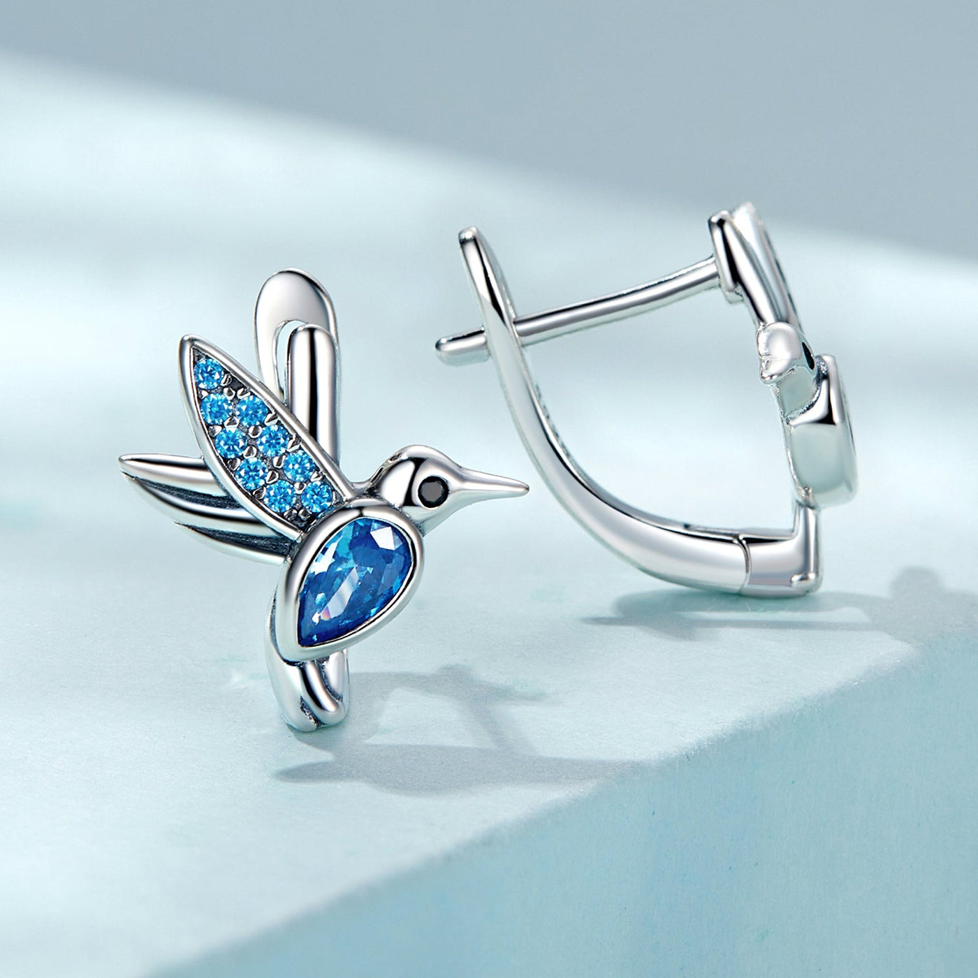 Cute Hummingbird Earrings - The Silver Goose SA