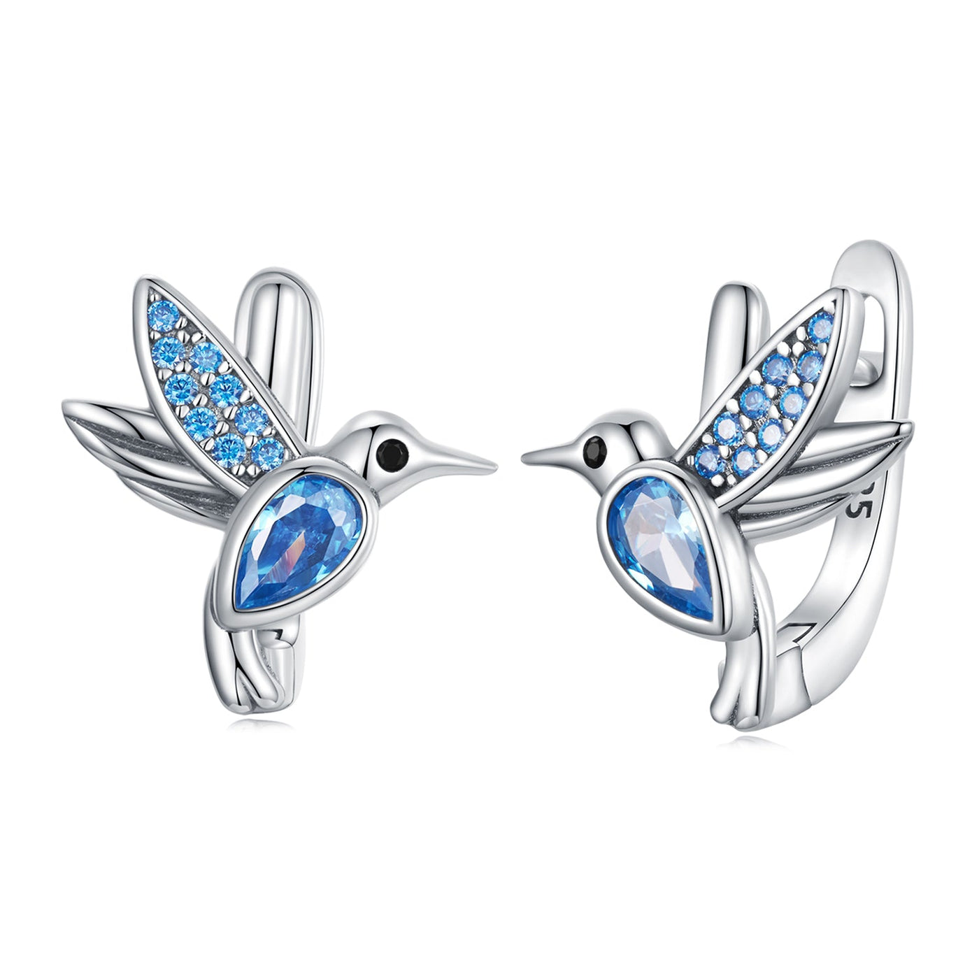 Cute Hummingbird Earrings - The Silver Goose SA