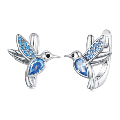 Cute Hummingbird Earrings - The Silver Goose SA