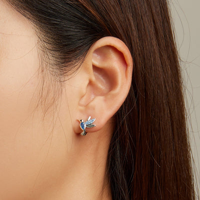 Cute Hummingbird Earrings - The Silver Goose SA