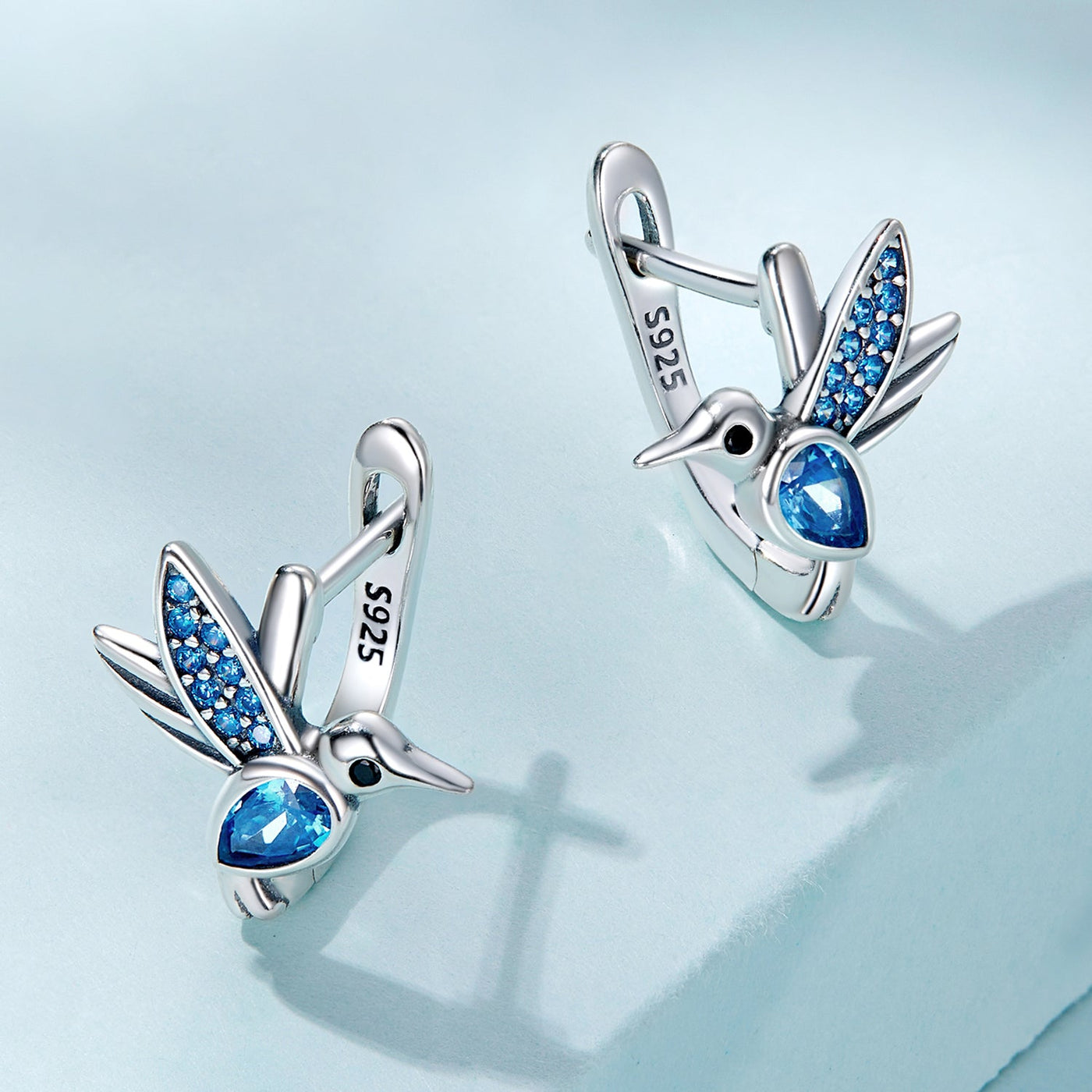 Cute Hummingbird Earrings - The Silver Goose SA