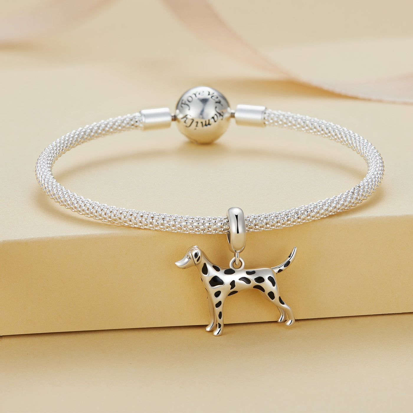 Dalmatian Pendant Charm - The Silver Goose SA