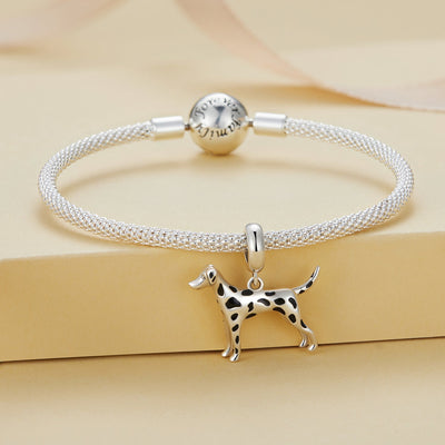 Dalmatian Pendant Charm - The Silver Goose SA