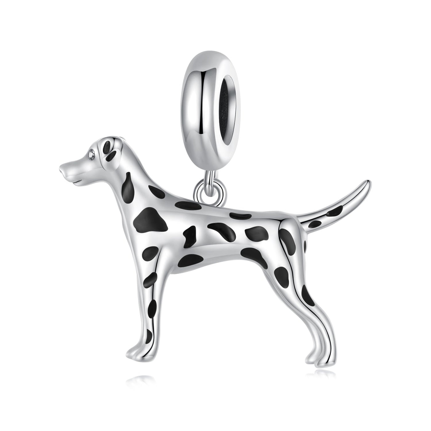 Dalmatian Pendant Charm - The Silver Goose SA