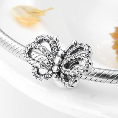 Dazzling Butterfly Stopper - The Silver Goose SA