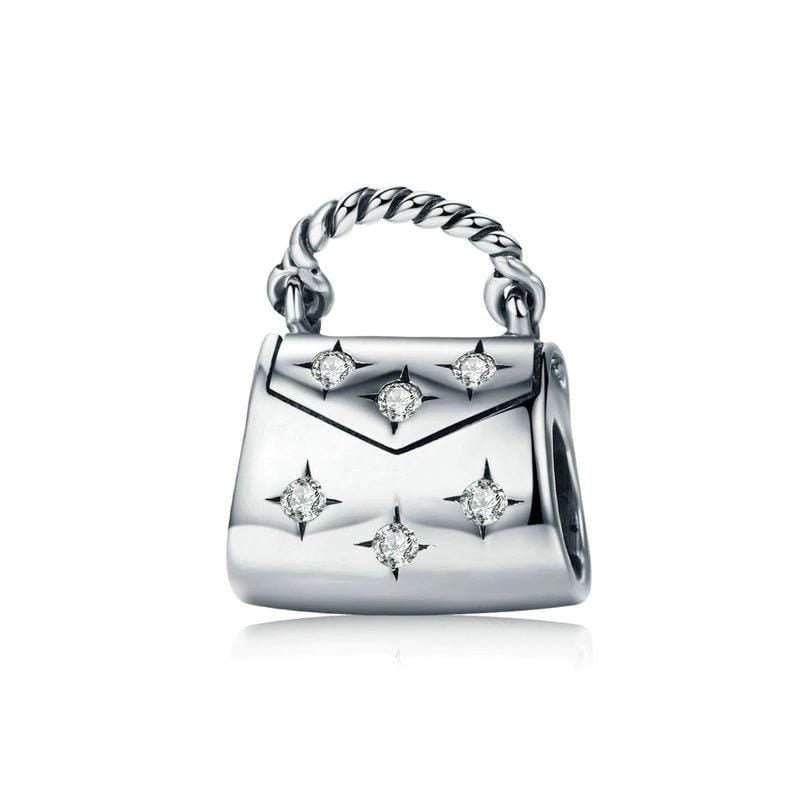 Dazzling Handbag Charm - The Silver Goose SA
